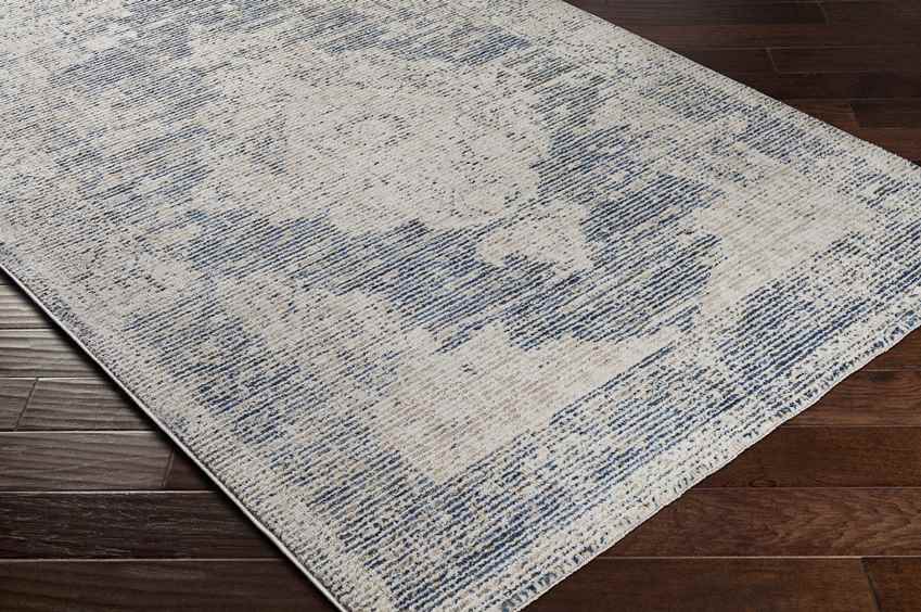 Jasonville Traditional Denim Area Rug