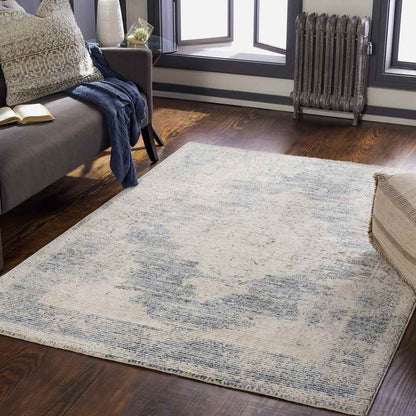 Jasonville Traditional Denim Area Rug