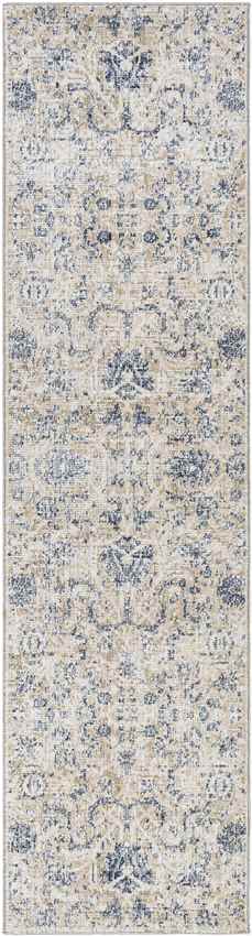 Cannelton Traditional Cream Area Rug