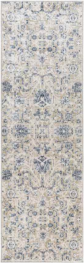Cannelton Traditional Cream Area Rug