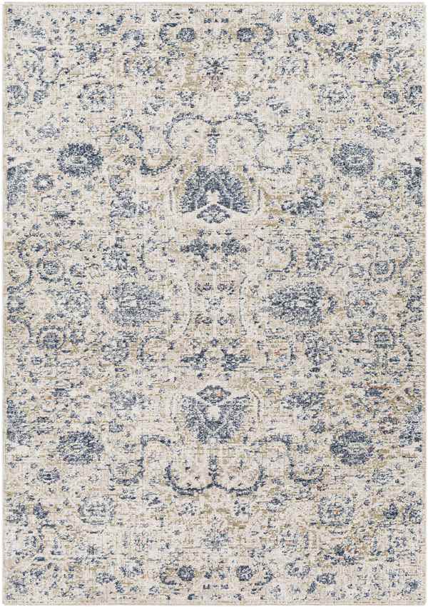 Cannelton Traditional Cream Area Rug