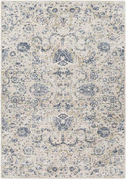 Cannelton Traditional Cream Area Rug