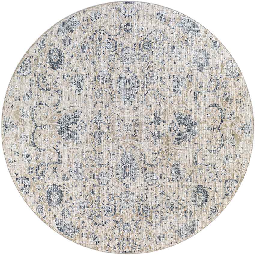 Cannelton Traditional Cream Area Rug