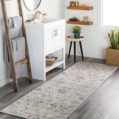 Cannelton Traditional Cream Area Rug