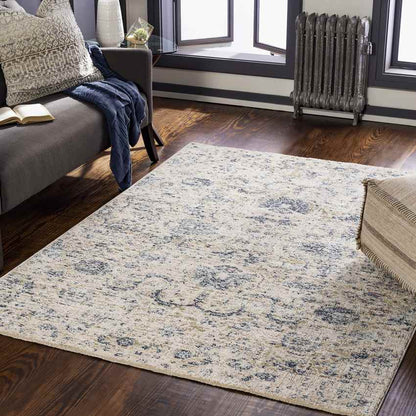 Cannelton Traditional Cream Area Rug