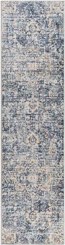 Tippecanoe Traditional Navy Area Rug