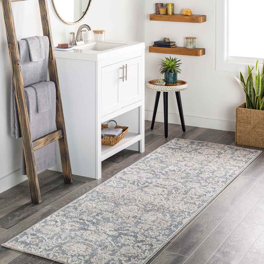 Jennings Traditional Beige Area Rug