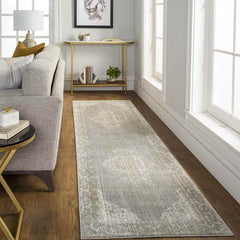 Warrick Traditional Beige Area Rug