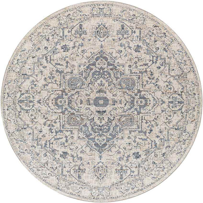 Jay Traditional Navy Area Rug