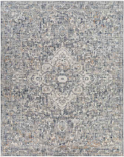 Jay Traditional Denim Area Rug