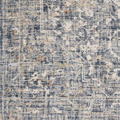 Jay Traditional Denim Area Rug