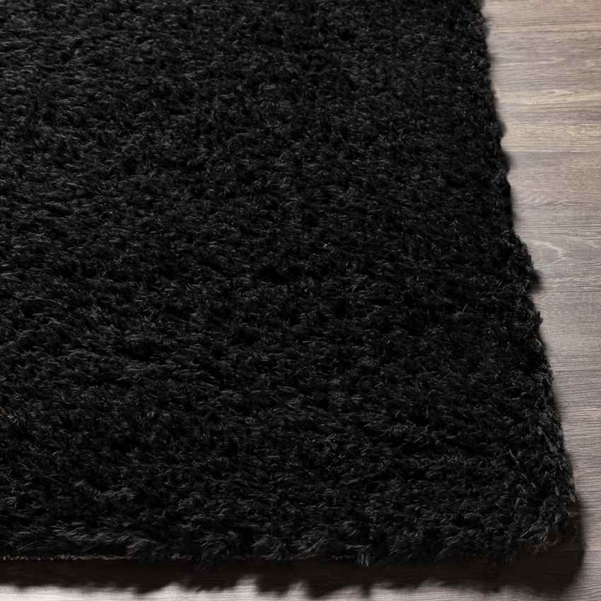 Abraham Modern Black Area Rug