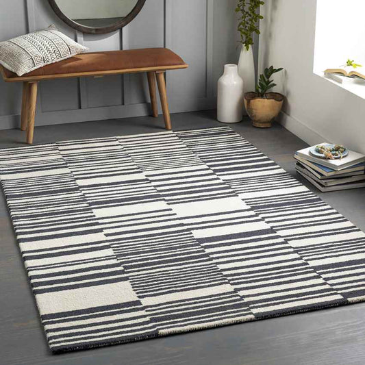 Tower Lakes Modern Cream Area Rug