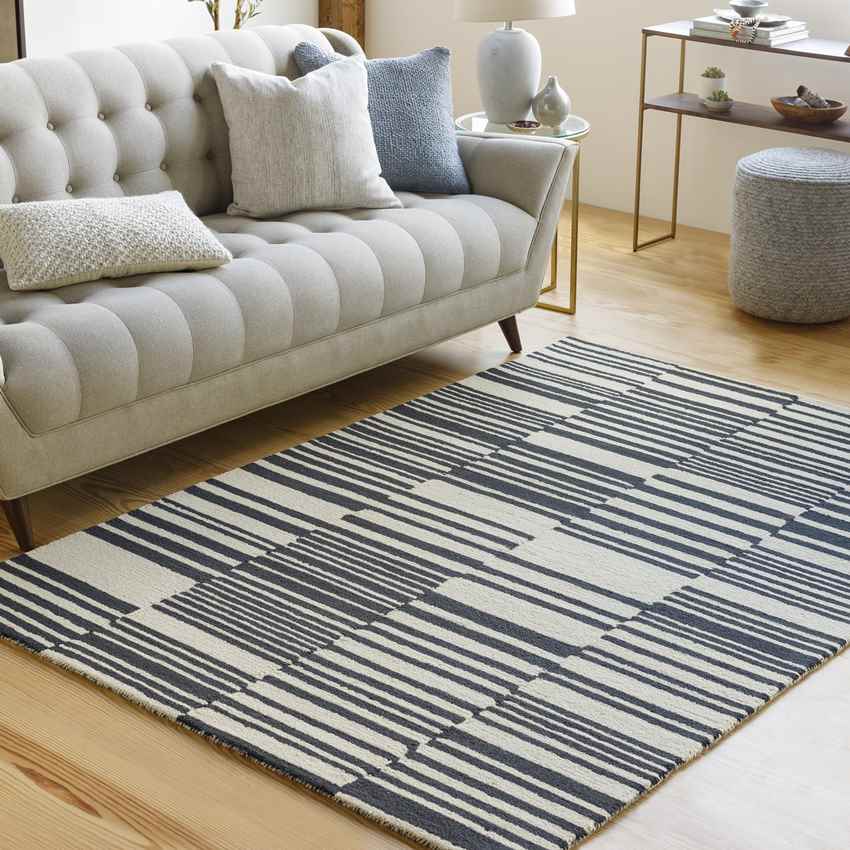 Tower Lakes Modern Cream Area Rug