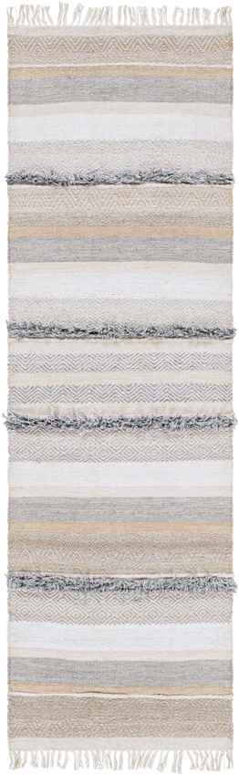 Mount Carroll Global Light Gray Area Rug