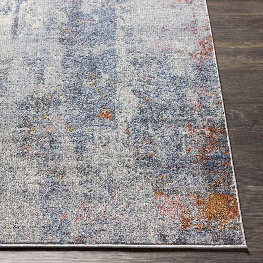 Rapids Modern Light Gray Area Rug