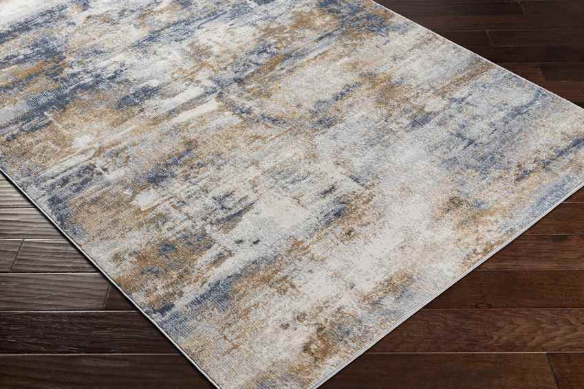 Lebo Modern Denim Area Rug