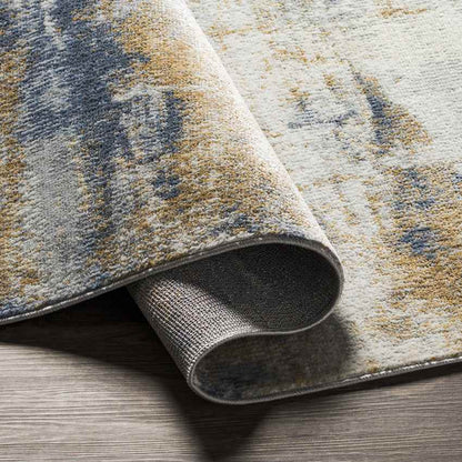 Lebo Modern Denim Area Rug