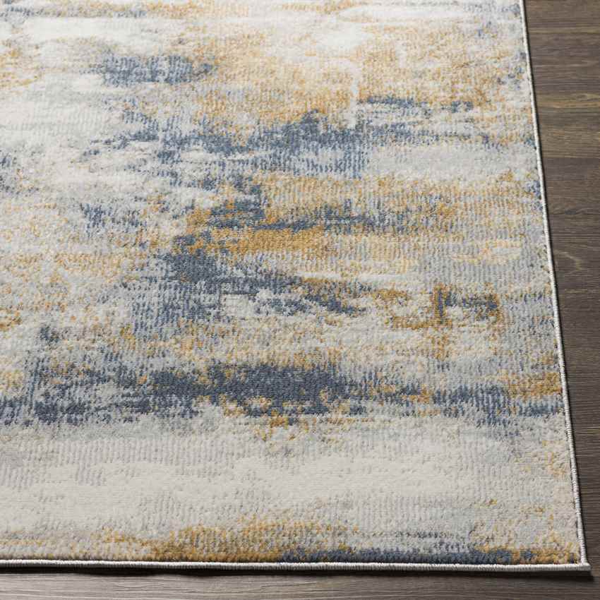 Lebo Modern Denim Area Rug