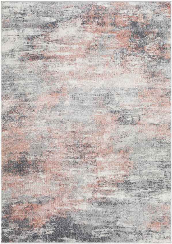 Ridge Farm Modern Coral Area Rug
