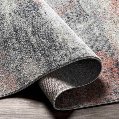 Ridge Farm Modern Coral Area Rug