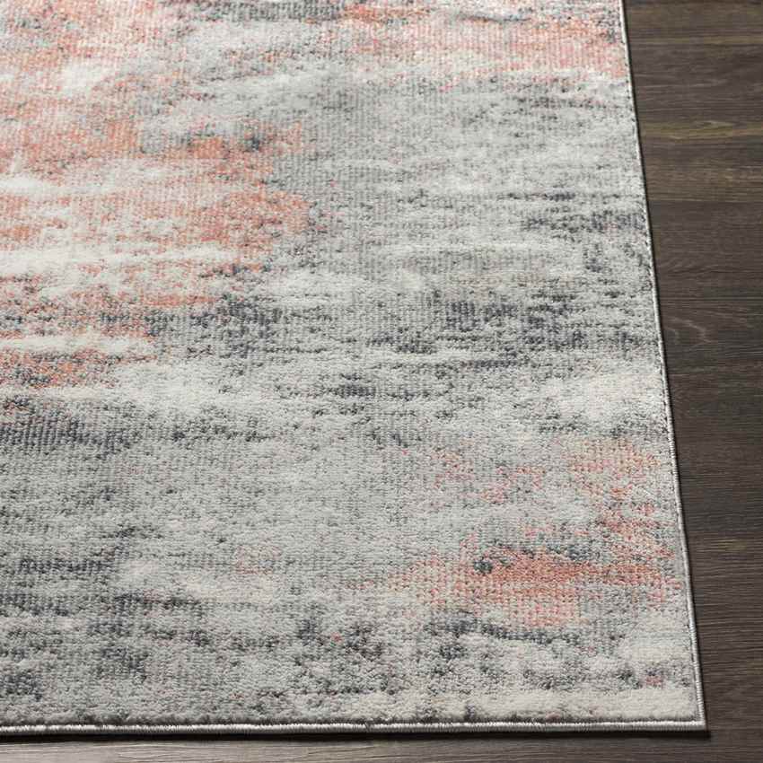Ridge Farm Modern Coral Area Rug