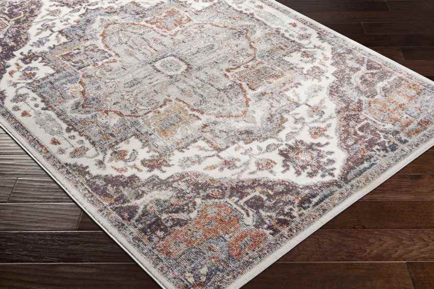 Rolling Meadows Traditional Light Gray Area Rug