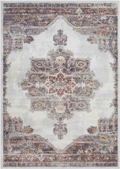 Rose Hill Traditional Ivory Area Rug