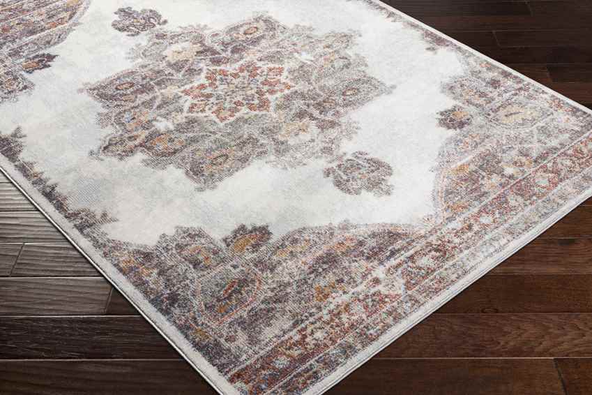 Rose Hill Traditional Ivory Area Rug