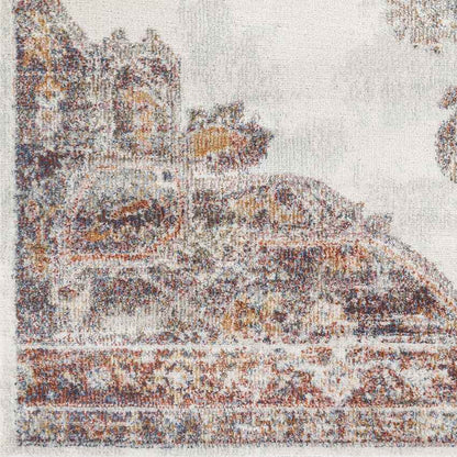 Rose Hill Traditional Ivory Area Rug