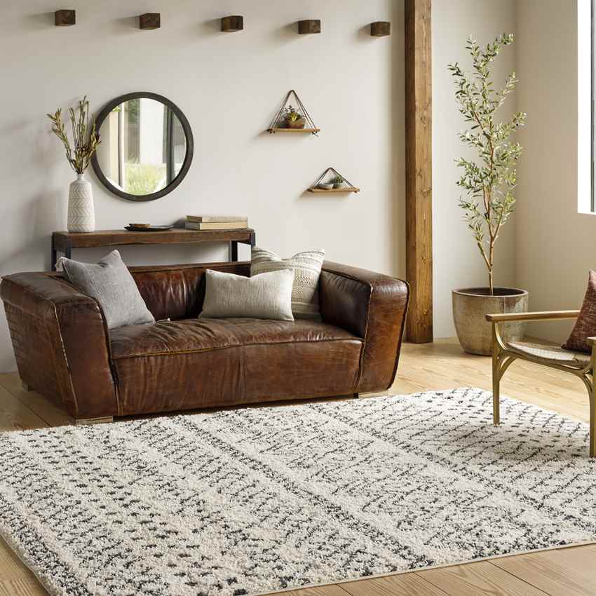 Girardeau Global Cream Area Rug