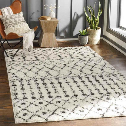 East Dubuque Global Cream Area Rug