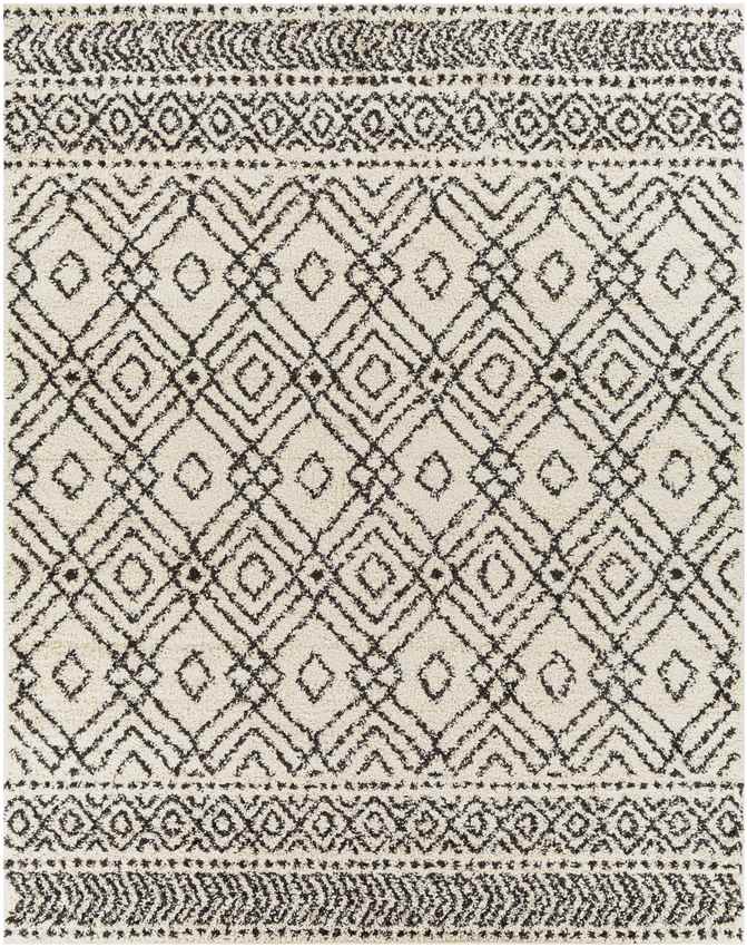 East Dundee Global Charcoal Area Rug