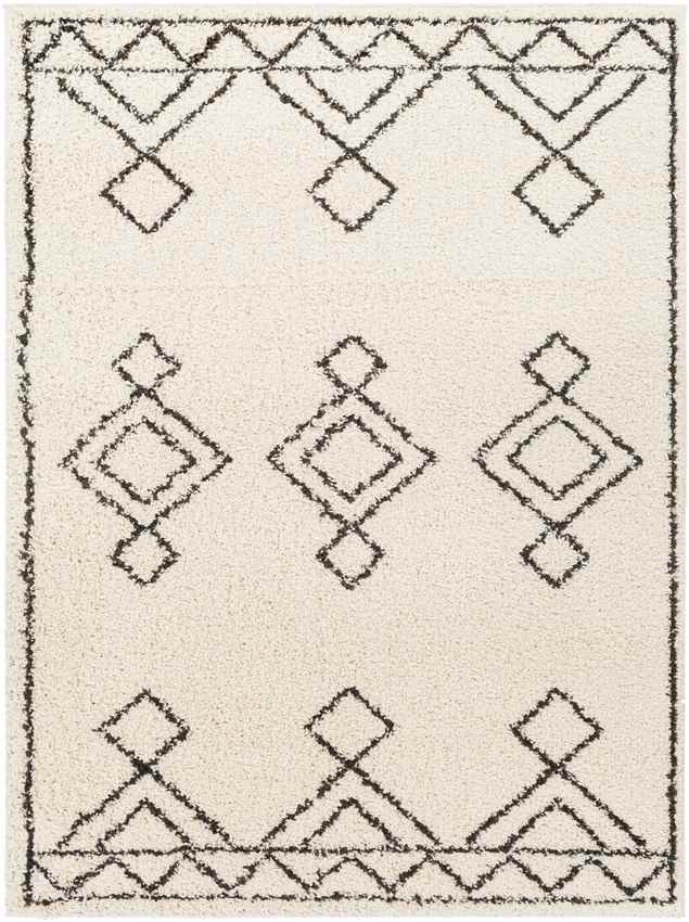 East Moline Global Cream Area Rug
