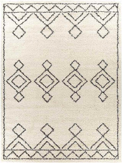 East Moline Global Cream Area Rug