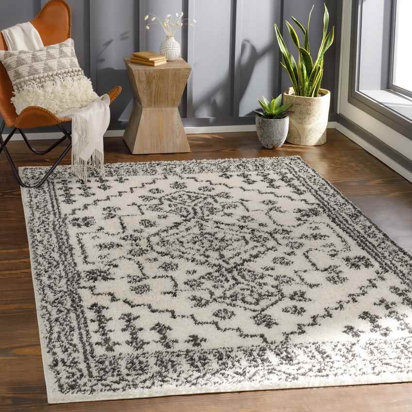 Elmwood Park Global Cream Area Rug