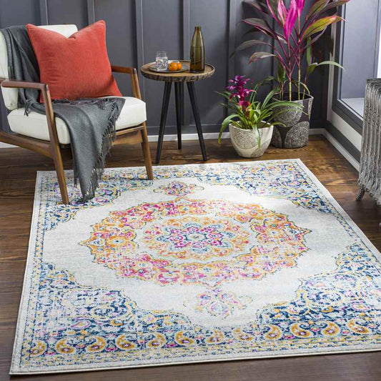 Donna Traditional Cream Area Rug