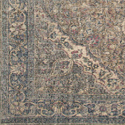 Macy Traditional Camel Washable Area Rug