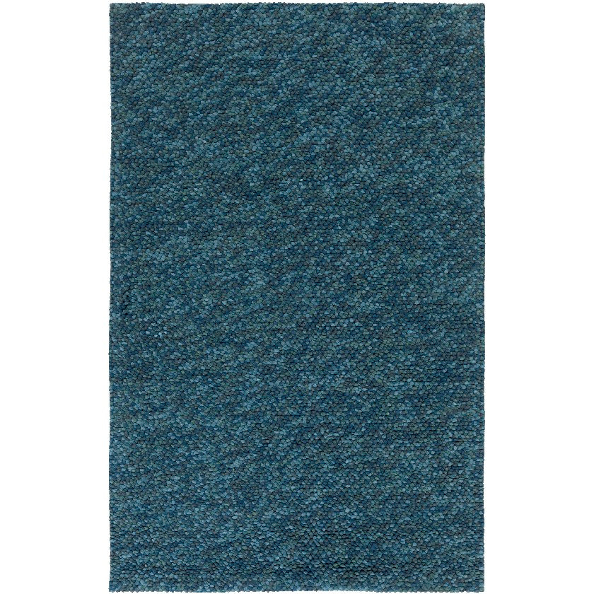 Busra Modern Navy Area Rug