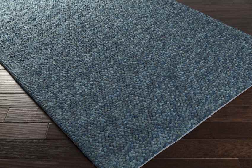 Busra Modern Navy Area Rug