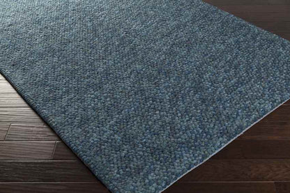 Busra Modern Navy Area Rug