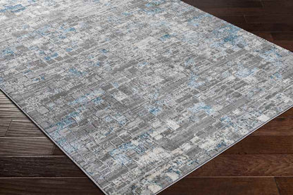 Ozgur Modern Teal Area Rug