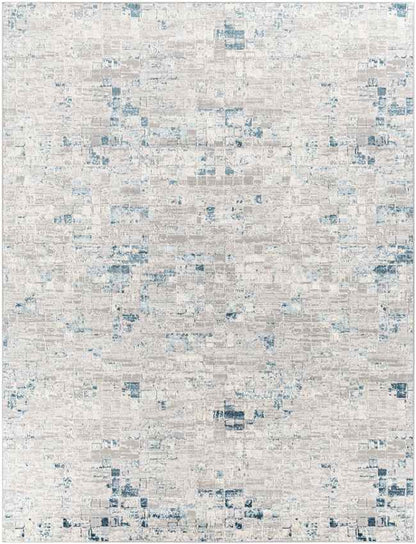 Ozgur Modern Teal Area Rug