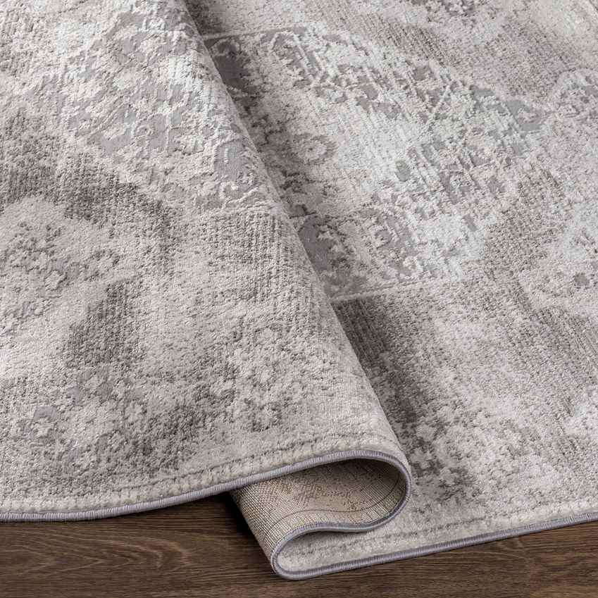 New Salem Traditional Charcoal Area Rug