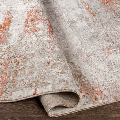 Jasmine Modern Coral Area Rug