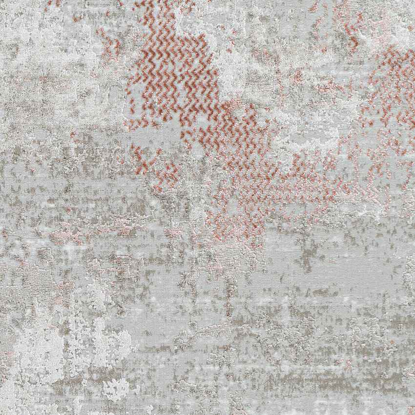 Gerry Modern Brick Red Area Rug