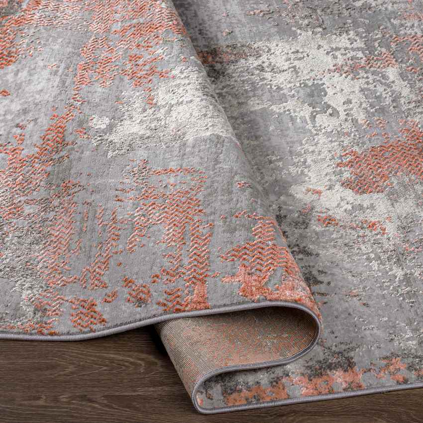 Gerry Modern Dusty Coral Area Rug