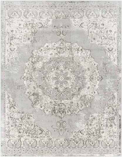 Jerry Traditional Charcoal Area Rug
