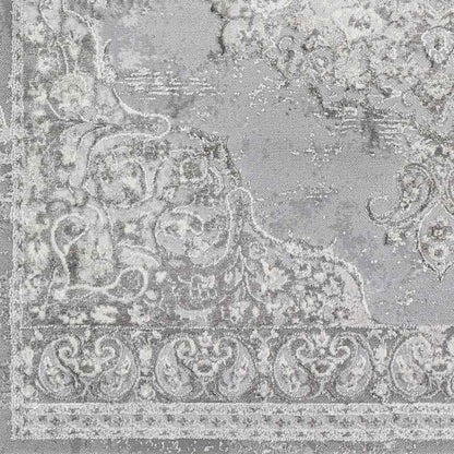 Jerry Traditional Charcoal Area Rug