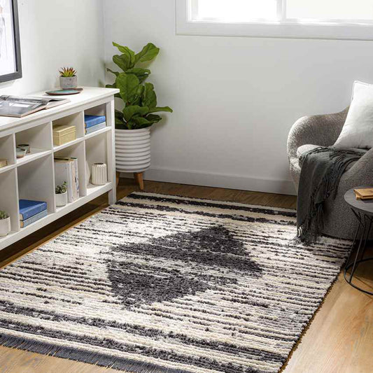 Royal Lakes Global Charcoal Area Rug